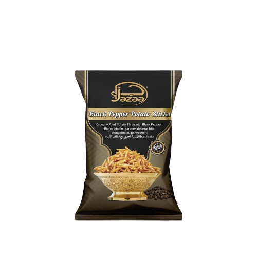 Jazaa Black Pepper Potato Sticks, 40g