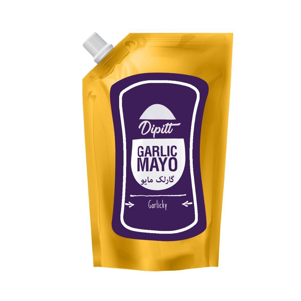 Dipitt Garlic Mayonnaise, Pouch, 400g
