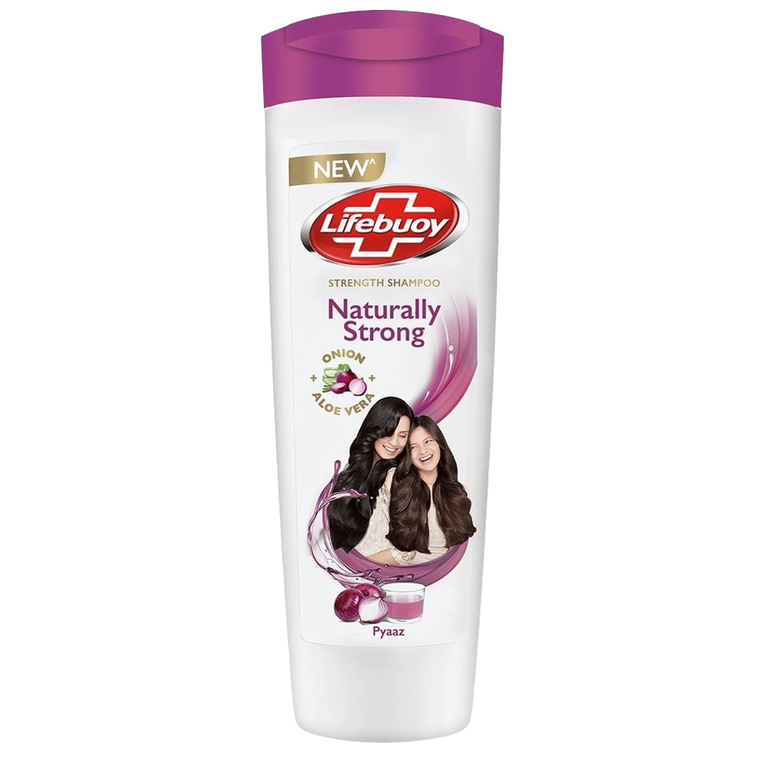 Lifebuoy Naturally Strong Onion + Aloe Vera Strength Shampoo, 175ml