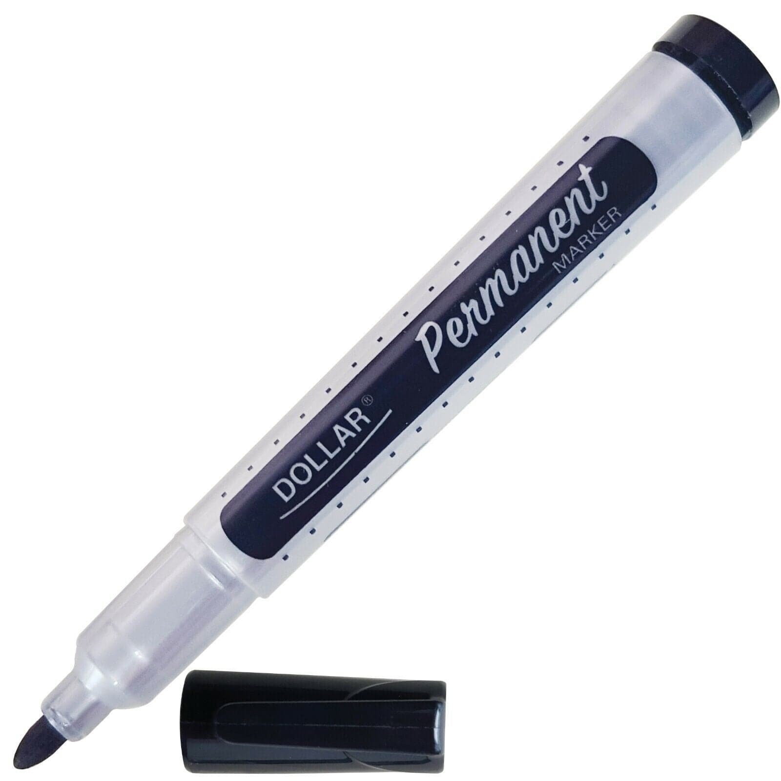 Dollar Black Permanent Marker