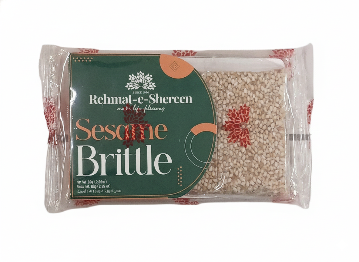 Rehmat-e-Shereen Sesame Brittle, 80gm ( Chikki )