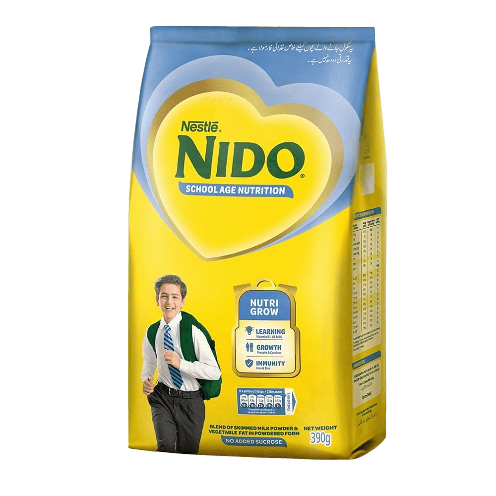 Nido Forti Grow, School Age, Pouch, 390g 