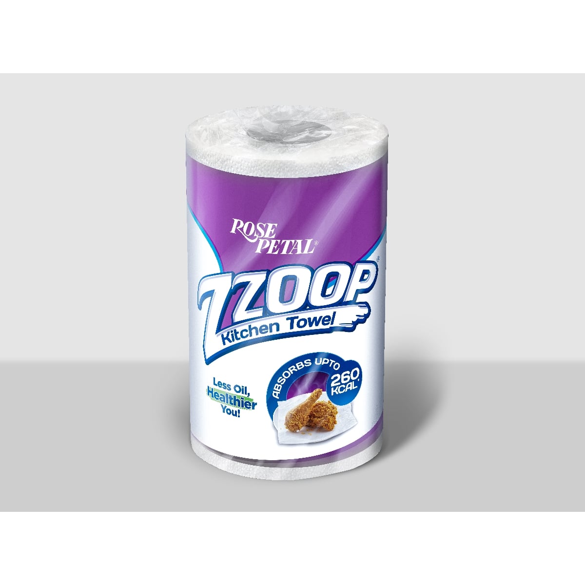 Rose Petal Zzoop Kitchen Towel Roll