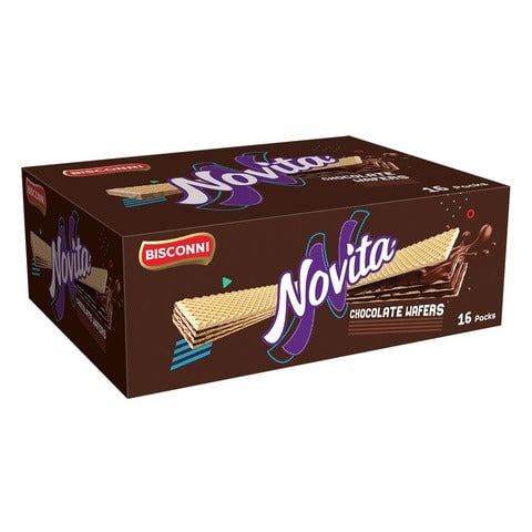 Bisconni Novita Chocolate Wafers 16pcs Box