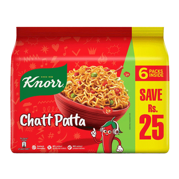 Knorr Chatt Patta Party Pack Noodles 6s