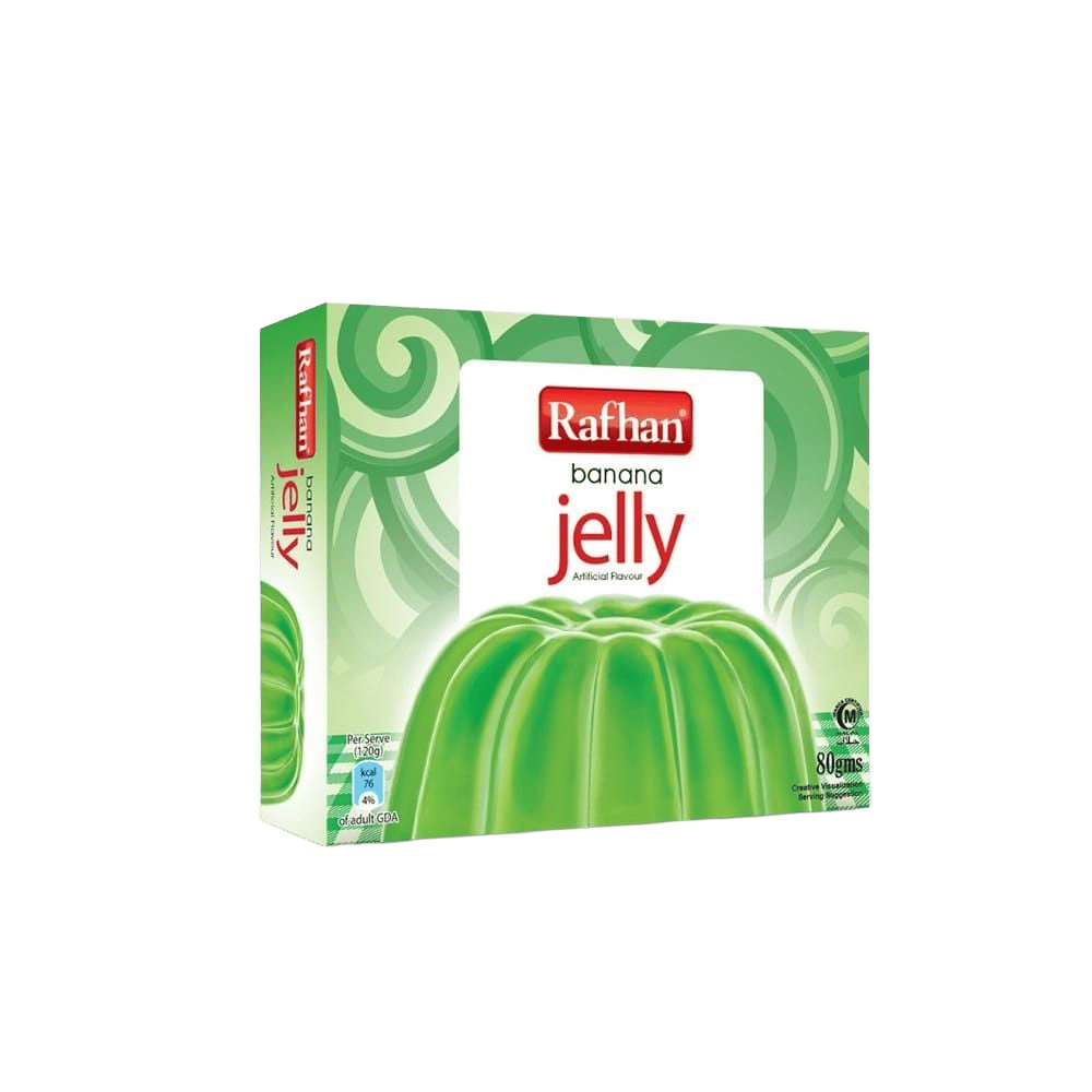 Rafhan Banana Jelly Powder 80g
