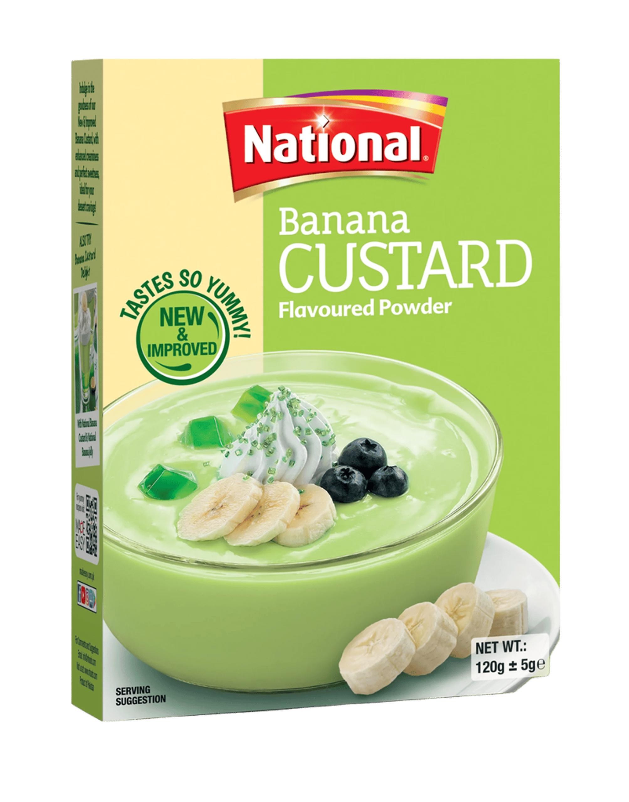 Nationa Banana Custard 120gm