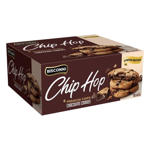 Bisconni Chip Hop Chocolate Cookies 10pcs Box