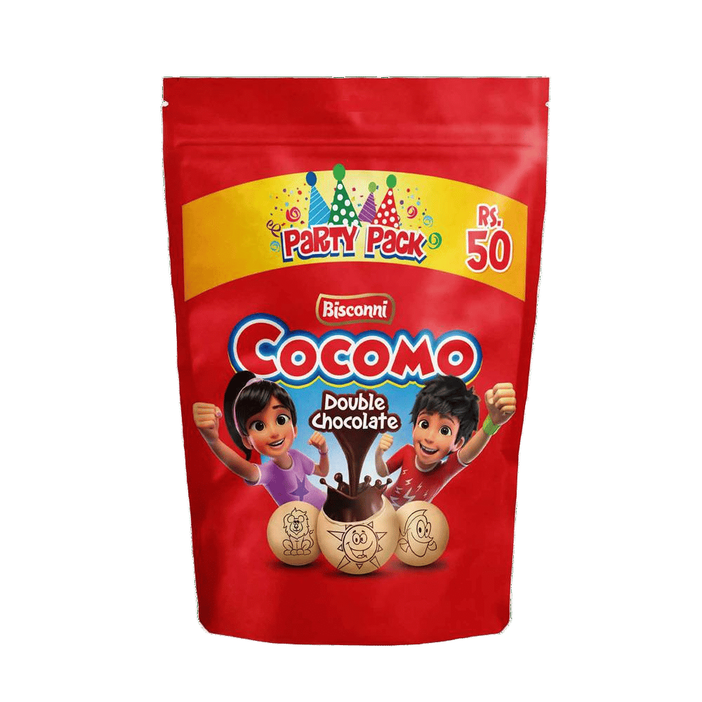 Bisconni Cocomo Chocolate Biscuit Pouch Rs 50