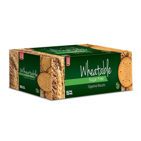 LU Wheatable Sugar Free Biscuit Ticky pack Box 15pcs