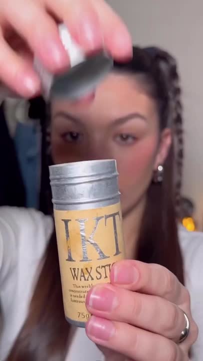 IKT Hair Wax Stick, Styling Wax for Smooth Wigs video 1