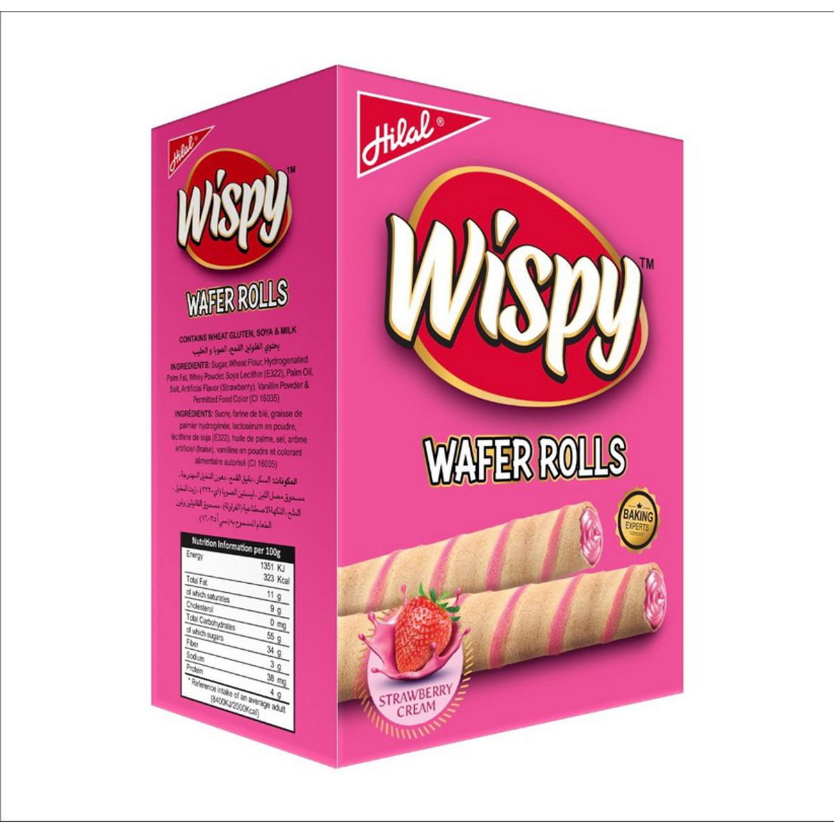 Wispy - Rolls - Strawberry (24 pieces)