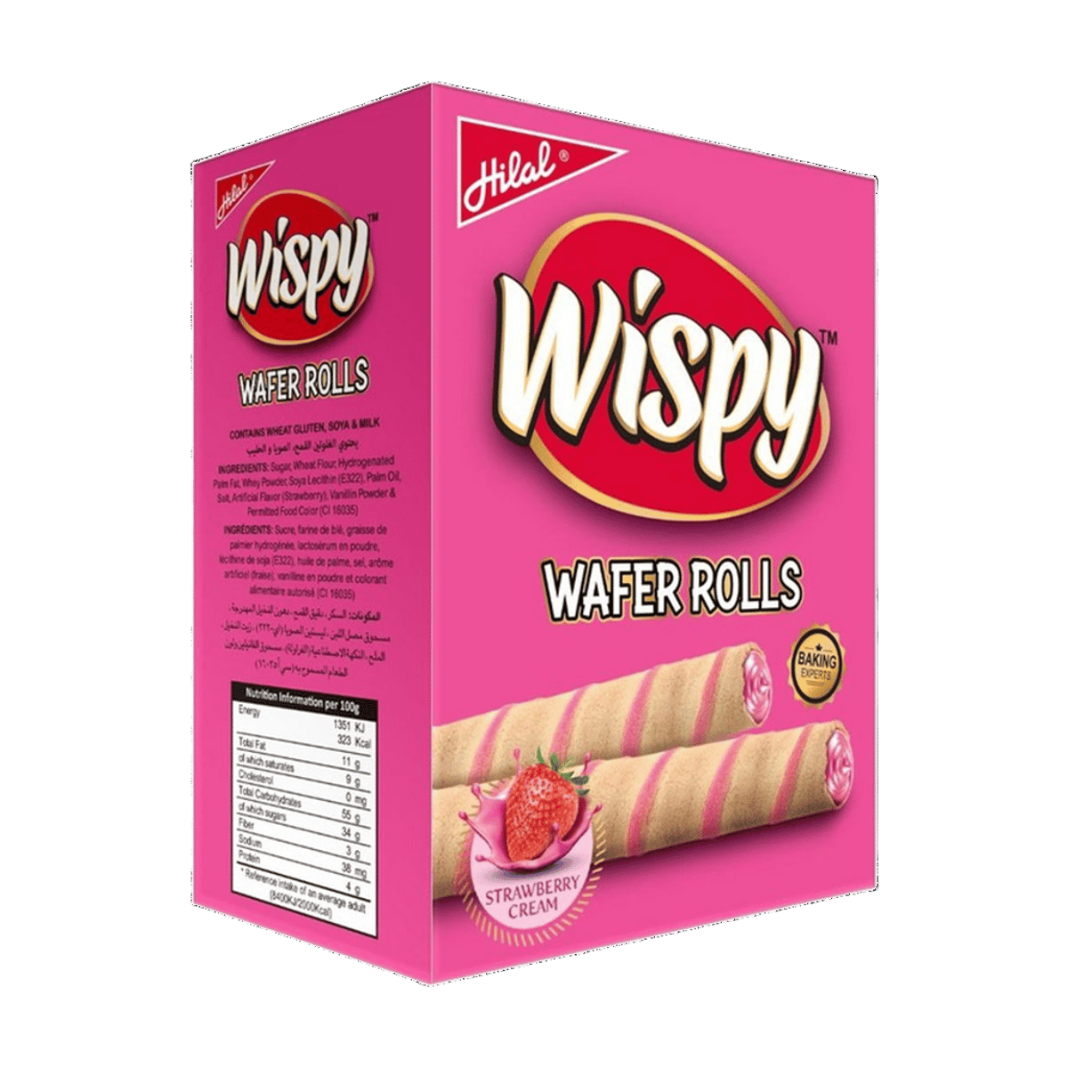 Wispy - Rolls - Strawberry (24 pieces)