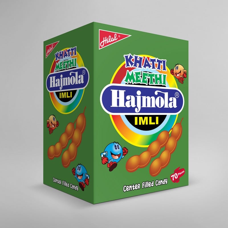 Hajmola imli candy Box (70 Pieces)