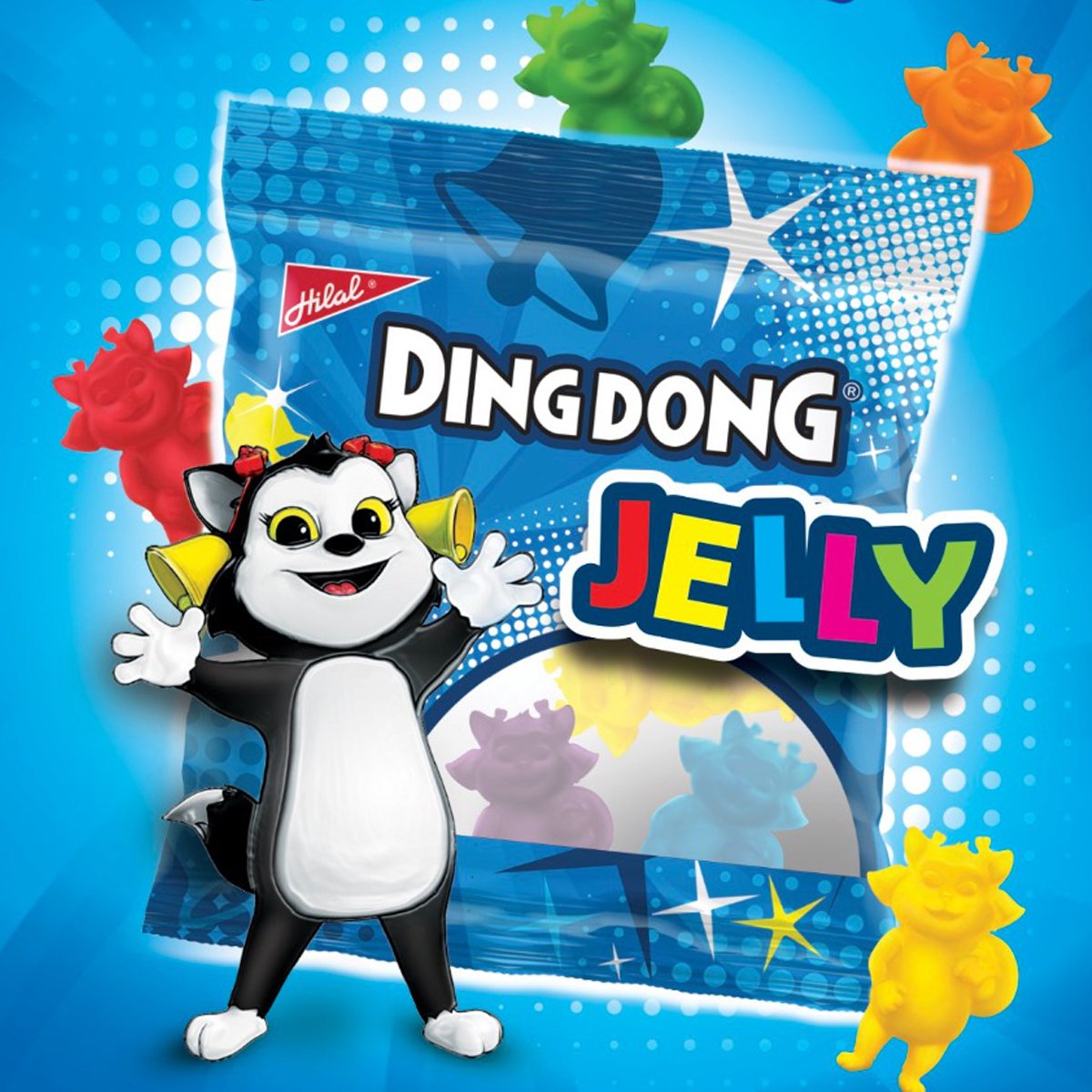 Hilal Ding Dong - Jelly - 24 Piece