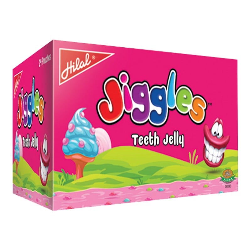 Hilal Jiggles Teeth Jelly (24 Pieces)