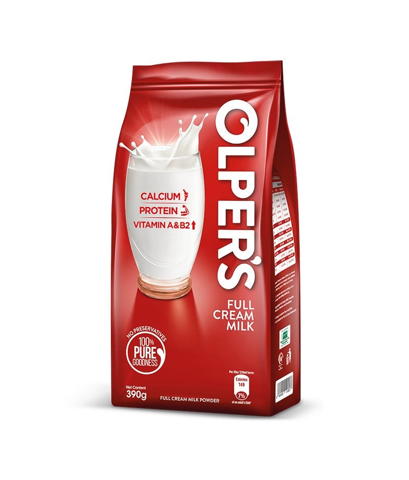 Olpers full cream milk powder 390gm
