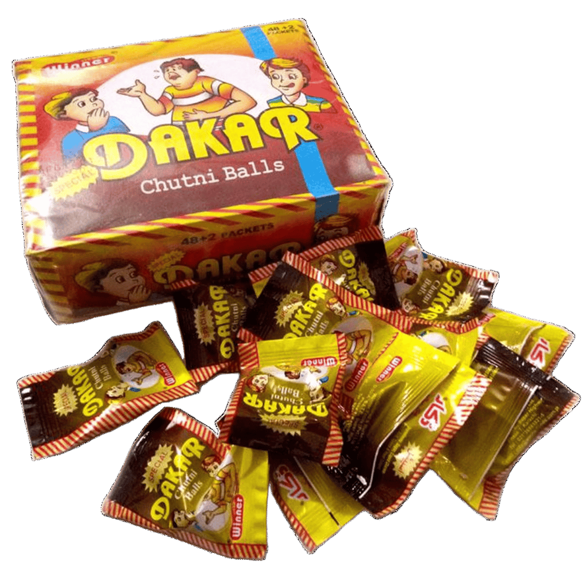 Winner Dakar Chutni Balls (24 box)