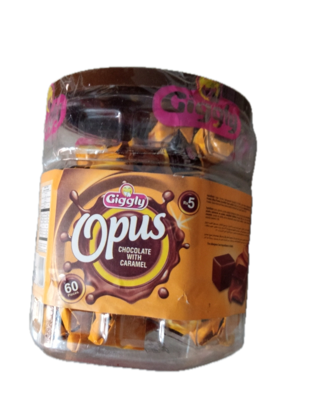 Giggly | Opus Chocolate With Caramel – 80 PCS