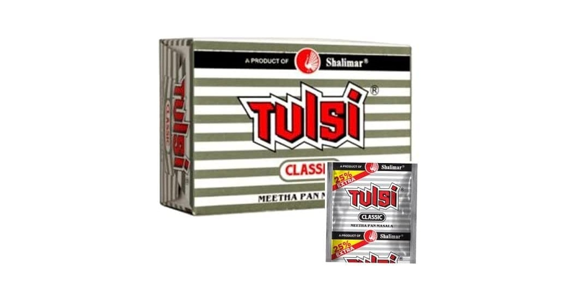 Shalimar Tulsi Classic Supari - Sweet Pan Masala (48-Packs)