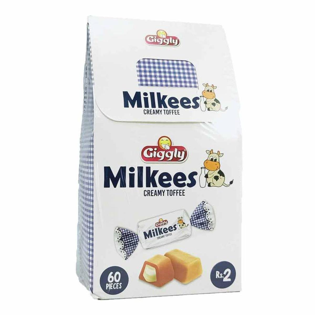Giggly | Milkees Creamy Toffee – Box of 50