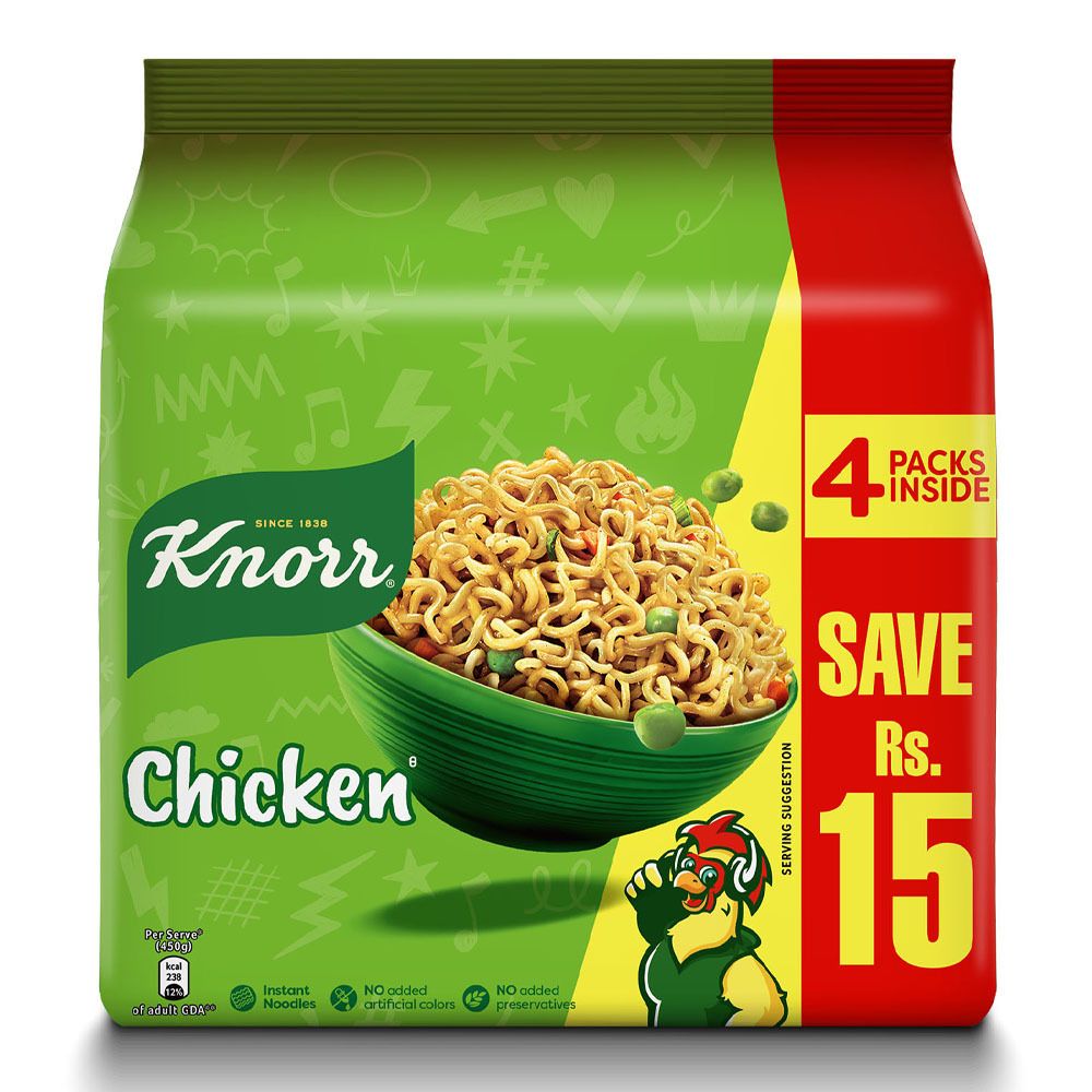 Knorr Noodles Chicken, RS 50 x 4-Pack