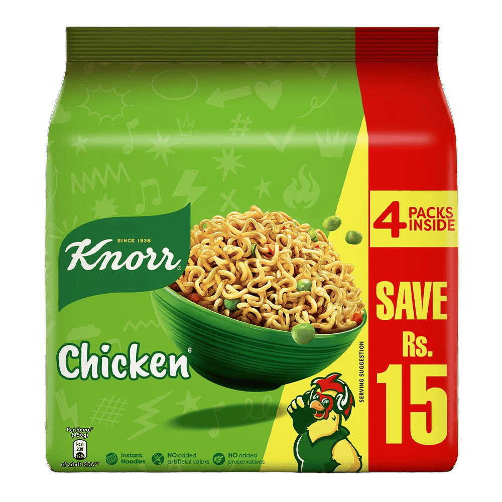 Knorr Noodles Chicken, RS 50 x 4-Pack