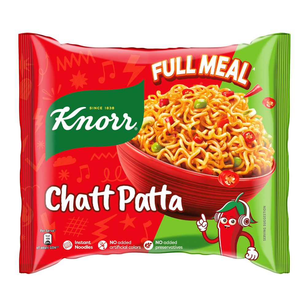 Knorr Chatt Patta Noodles — Full Meal