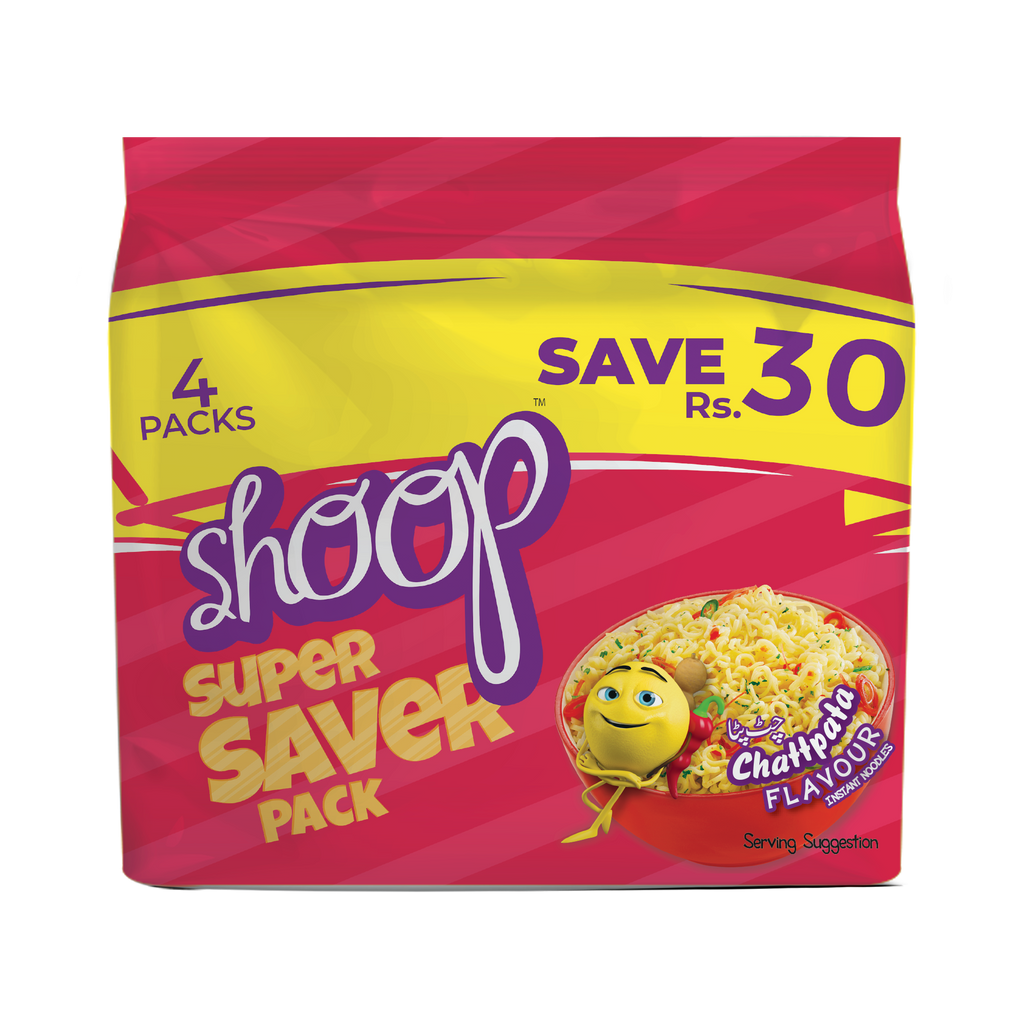 Shan Shoop ChattPata Noodles Super Saver Pack Of 4