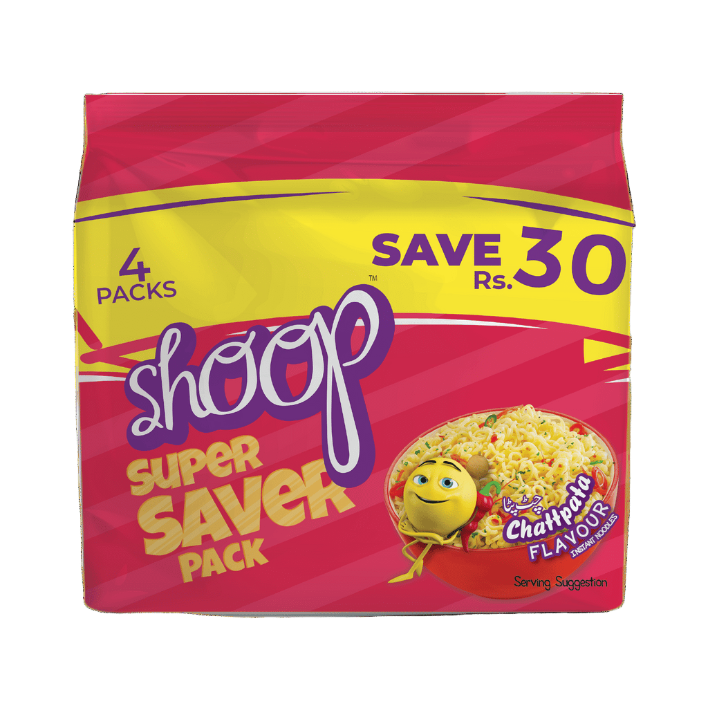Shan Shoop ChattPata Noodles Super Saver Pack Of 4