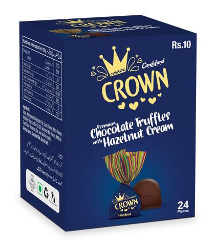 Candyland Crown Hazelnut Chocolate (10 pieces)