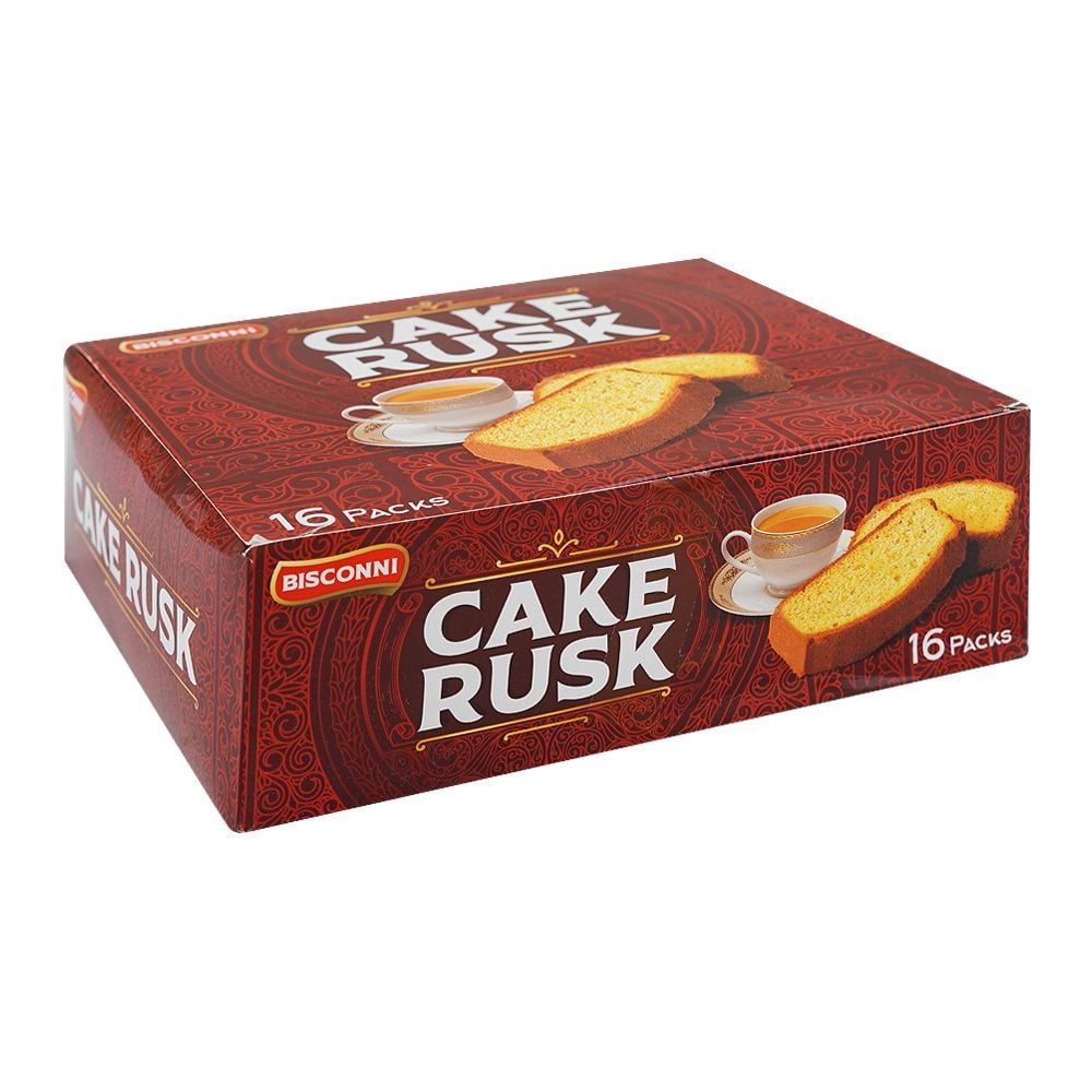 Bisconni Cake Rusk, (16 packs)