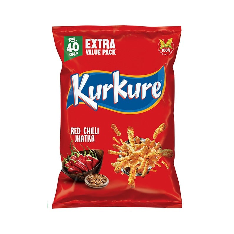 Kurkure Red Chilli Jhatka Rs 40 ( Red Kurkure )