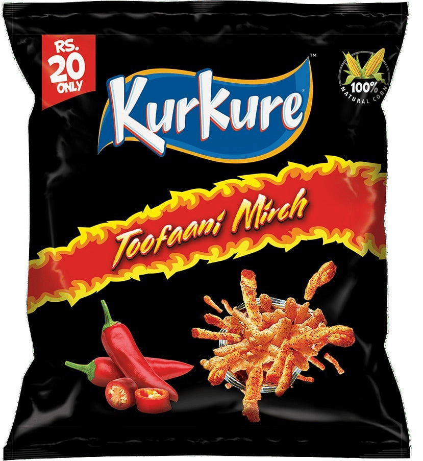 Kurkure Black Toofani Mirch Rs 20 ( Black Kurkure )