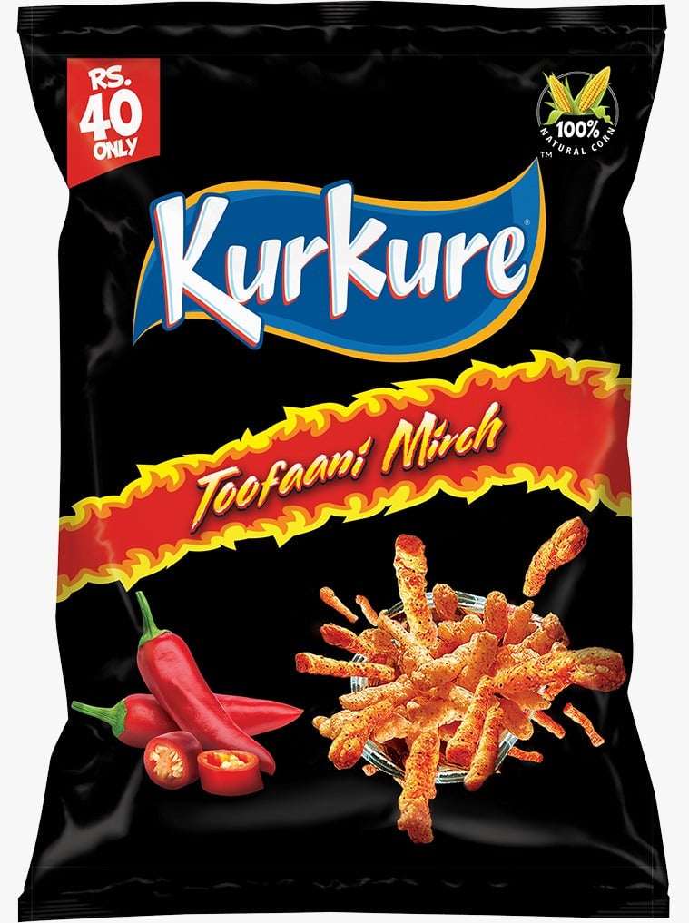 Kurkure Black Toofaani Mirch, Rs 40 ( Black Kurkure )