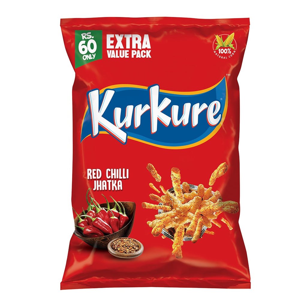 Kurkure Red Chilli Jhatka Rs 60 ( Red Kurkure )