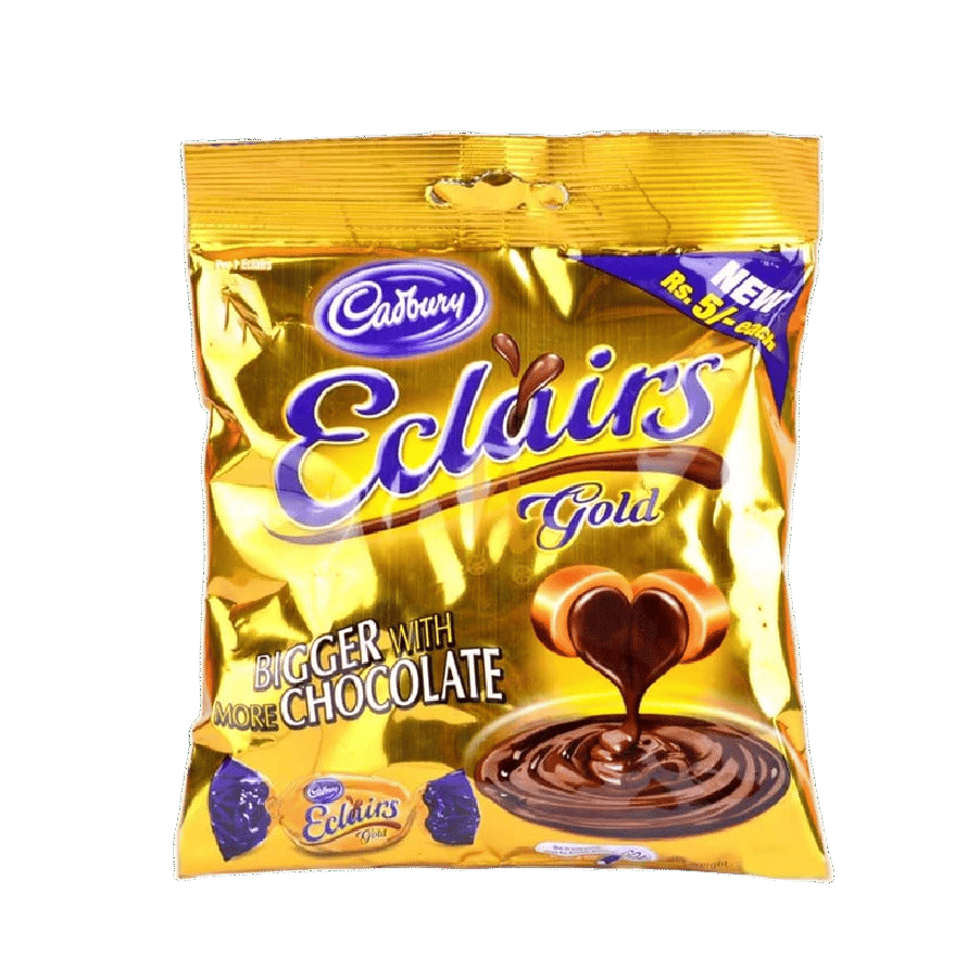 Cadbury Eclairs Gold Candies Pouch Rs 5