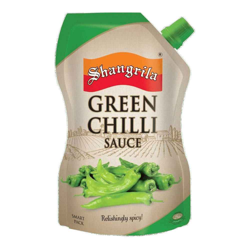 Shangrila Green Chilli Sauce, 400g
