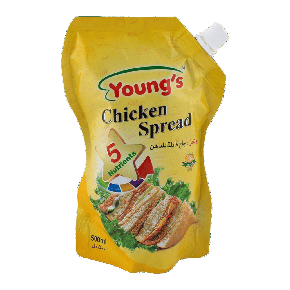 Young's Chicken Spread 500ml Pouch