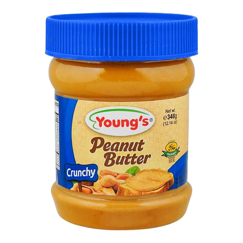 Young's Peanut Butter Crunchy, 340g