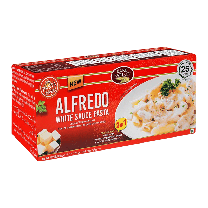 Bake Parlor Alfredo White Sauce Pasta, 275g