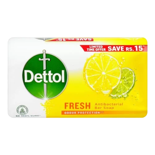 Dettol Fresh Antibacterial Soap, 110g