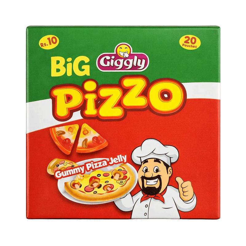 Giggly | Big Pizzo Gummy Jelly – (20-Packs)