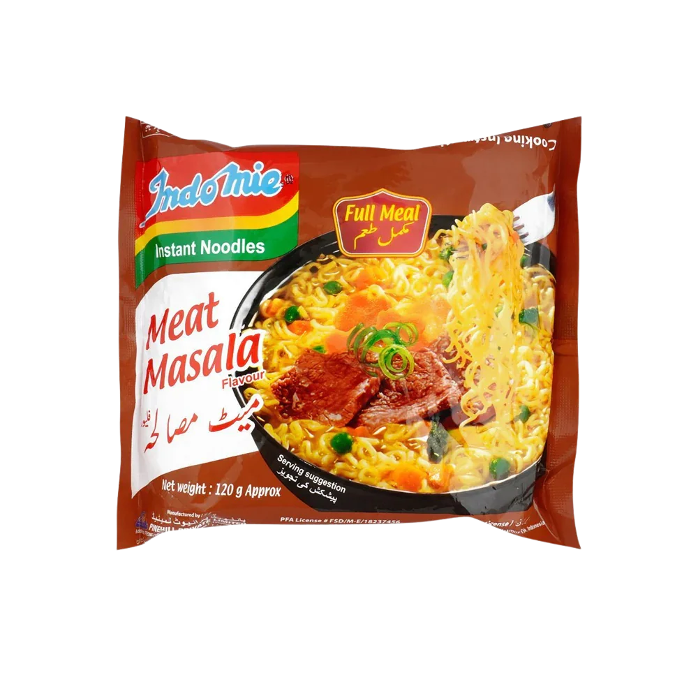 Indomie Meat Masala Flavour Instant Noodles, 120g