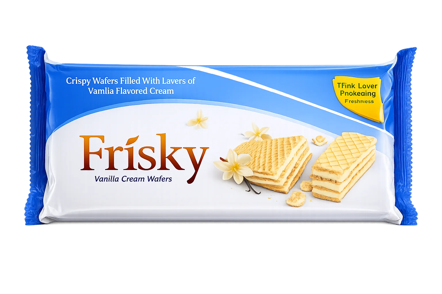 Innovative Frisky Vanilla Wafer 75GM
