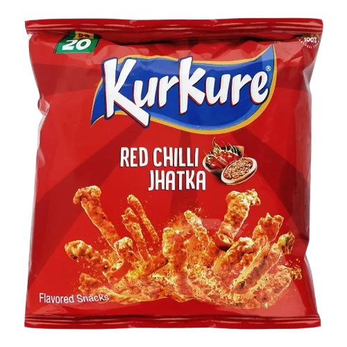 Kurkure Red Chilli Jhatka ( Red Kurkure )