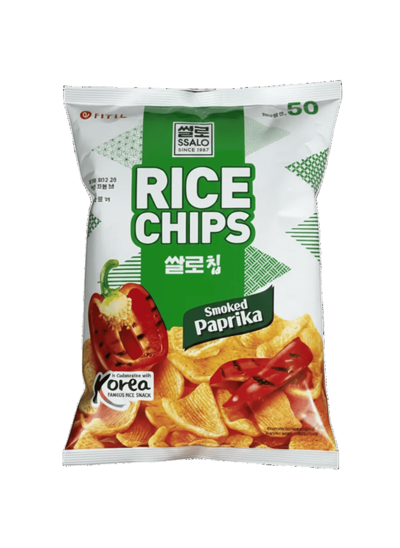 Lotte Rice Chips Smoked Paprika RS 50