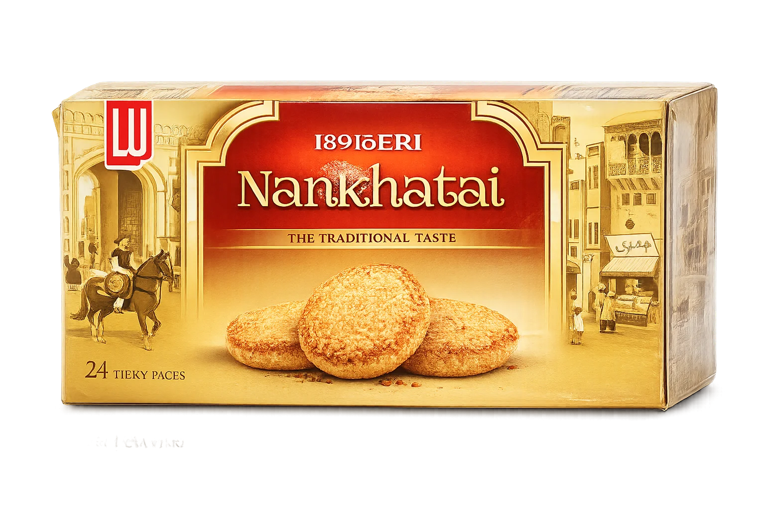 LU Nankhatai, 24 Ticky Packs