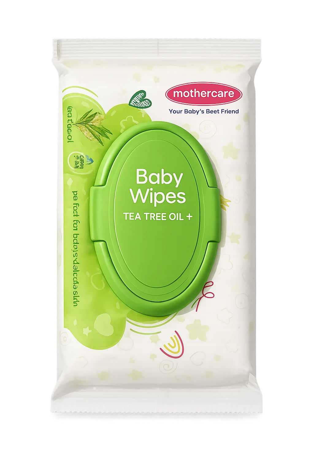 Mothercare Tea Tree Oil Baby Wipes, 80 Pieces