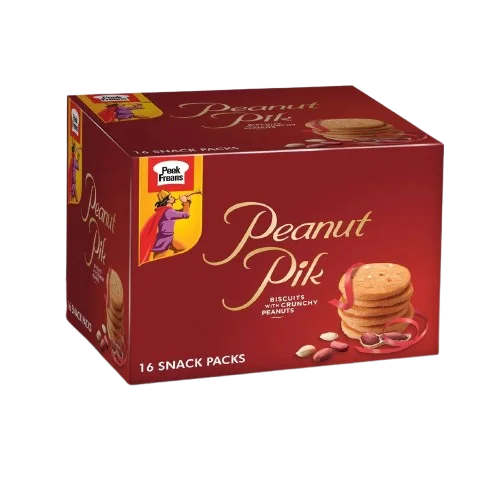 Peek Freans Peanut Pik Biscuit Snack Pack 16pcs